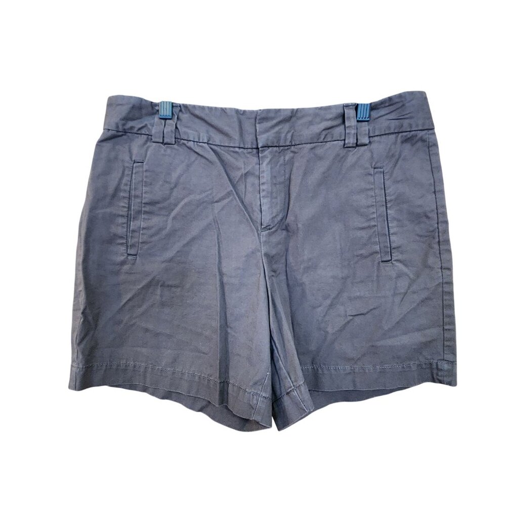 Loft Womens Brown Chino Shorts Size 6